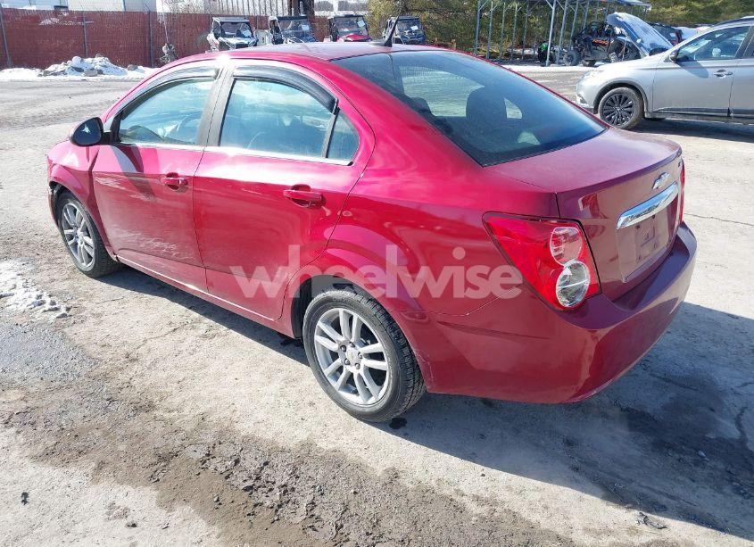 Photo 3 of 2012 Chevrolet Sonic 2LT (VIN 1G1JC5SH1C4176881)