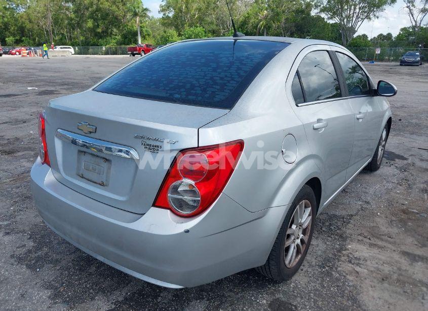 Photo 4 of 2012 Chevrolet Sonic 2LT (VIN 1G1JC5SH2C4143923)
