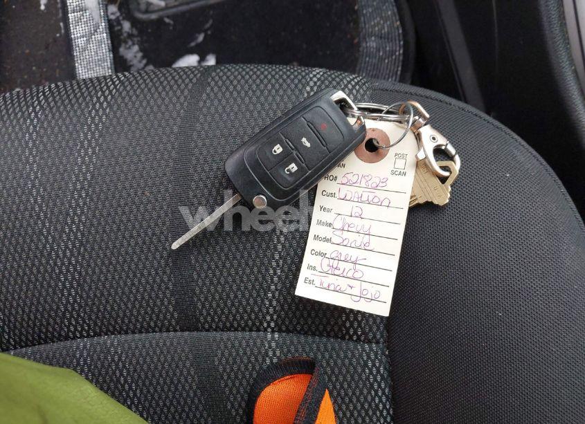 Photo 11 of 2012 Chevrolet Sonic 2LT (VIN 1G1JC5SH2C4227594)