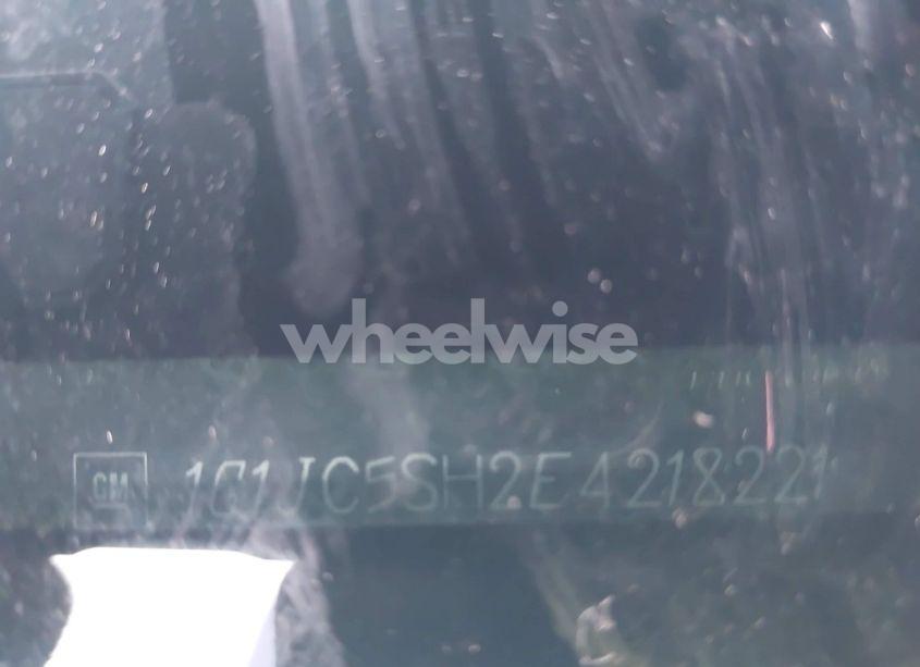 Photo 9 of 2014 Chevrolet Sonic LT AUTO (VIN 1G1JC5SH2E4218221)