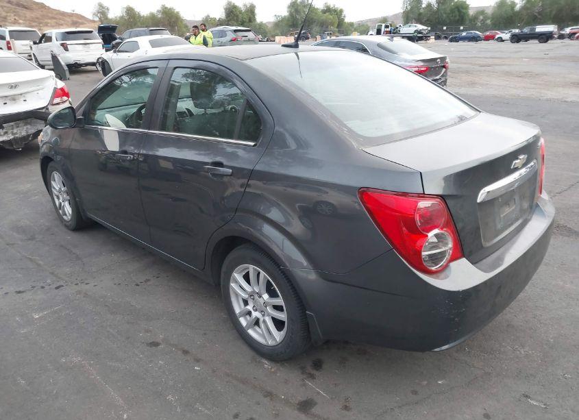 Photo 3 of 2012 Chevrolet Sonic 2LT (VIN 1G1JC5SH3C4210058)