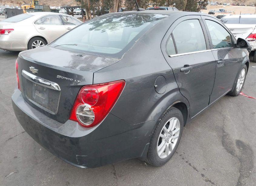 Photo 4 of 2012 Chevrolet Sonic 2LT (VIN 1G1JC5SH3C4210058)