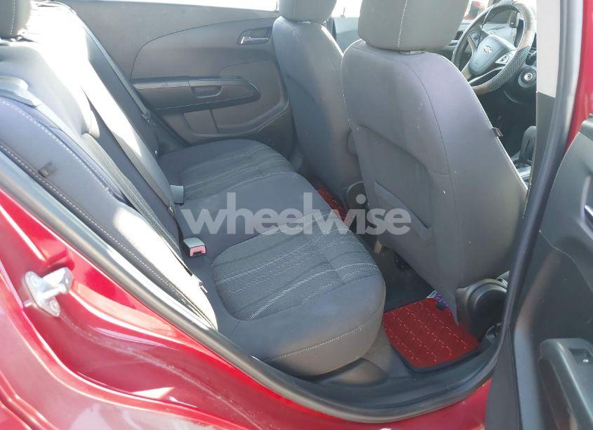 Photo 8 of 2013 Chevrolet Sonic LT AUTO (VIN 1G1JC5SH3D4104405)