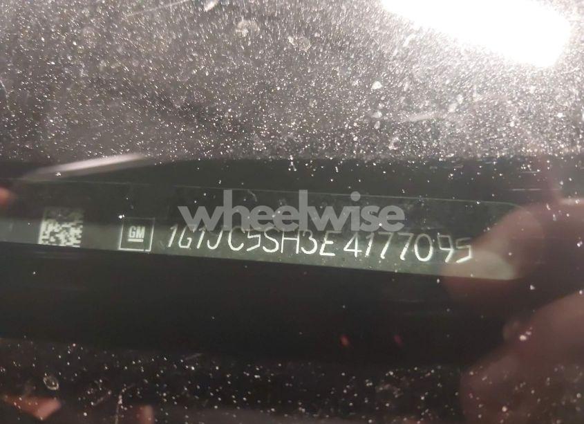 Photo 9 of 2014 Chevrolet Sonic LT AUTO (VIN 1G1JC5SH3E4177095)