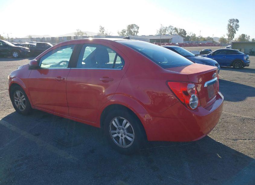 Photo 3 of 2012 Chevrolet Sonic 2LT (VIN 1G1JC5SH6C4118216)