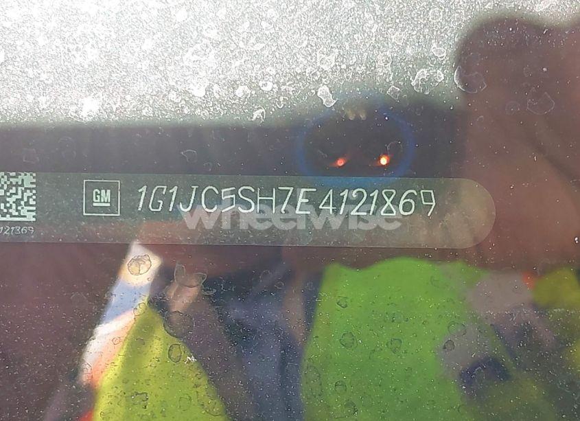 Photo 9 of 2014 Chevrolet Sonic LT AUTO (VIN 1G1JC5SH7E4121869)