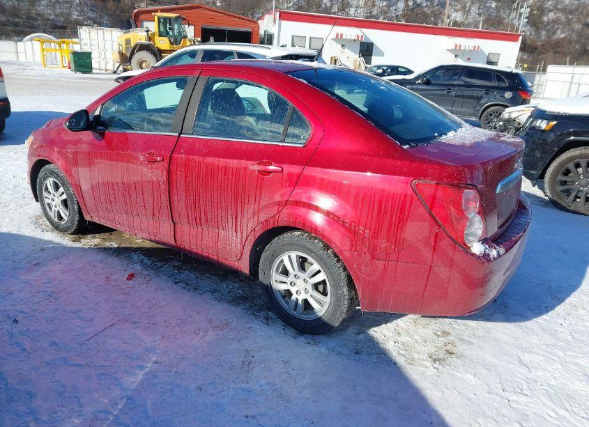 Photo 3 of 2012 Chevrolet Sonic 2LT (VIN 1G1JC5SH8C4124003)
