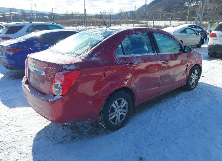 Photo 4 of 2012 Chevrolet Sonic 2LT (VIN 1G1JC5SH8C4124003)