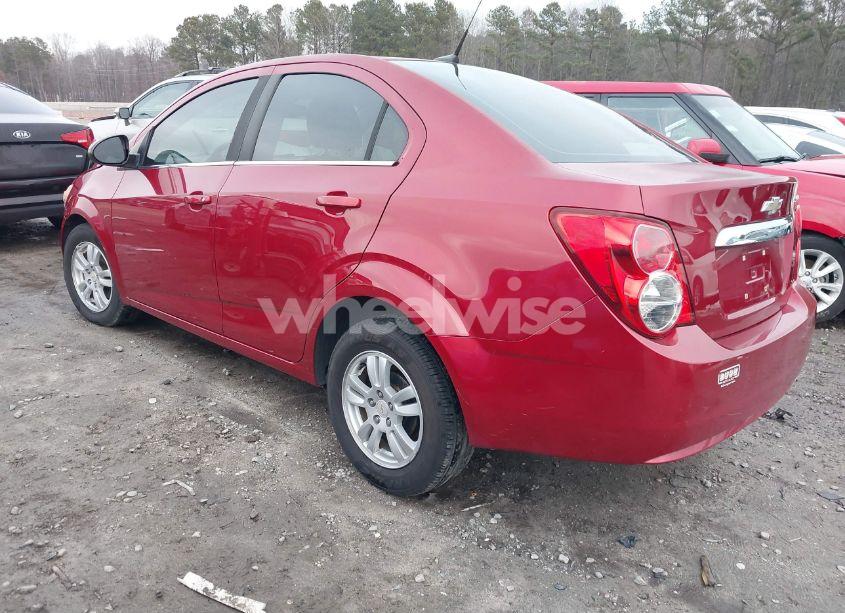 Photo 3 of 2012 Chevrolet Sonic 2LT (VIN 1G1JC5SH8C4160015)