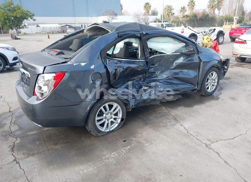 Photo 4 of 2012 Chevrolet Sonic 2LT (VIN 1G1JC5SH8C4196366)