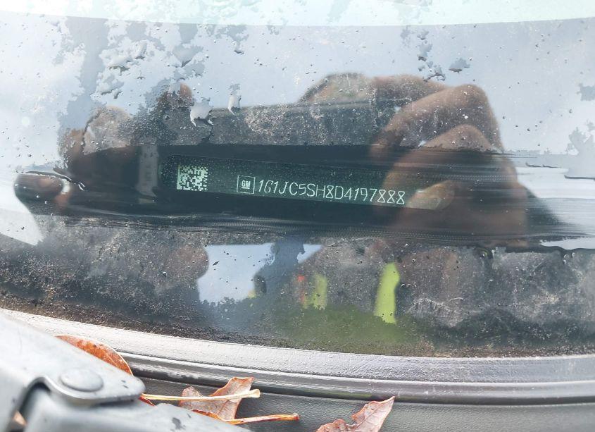 Photo 9 of 2013 Chevrolet Sonic LT AUTO (VIN 1G1JC5SH8D4197888)