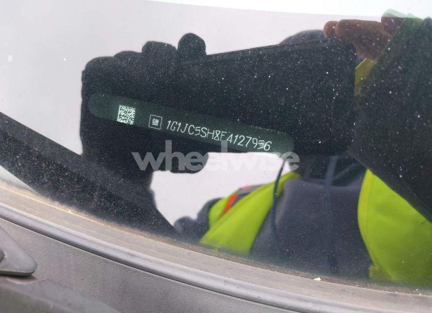 Photo 9 of 2015 Chevrolet Sonic LT AUTO (VIN 1G1JC5SH8F4127956)