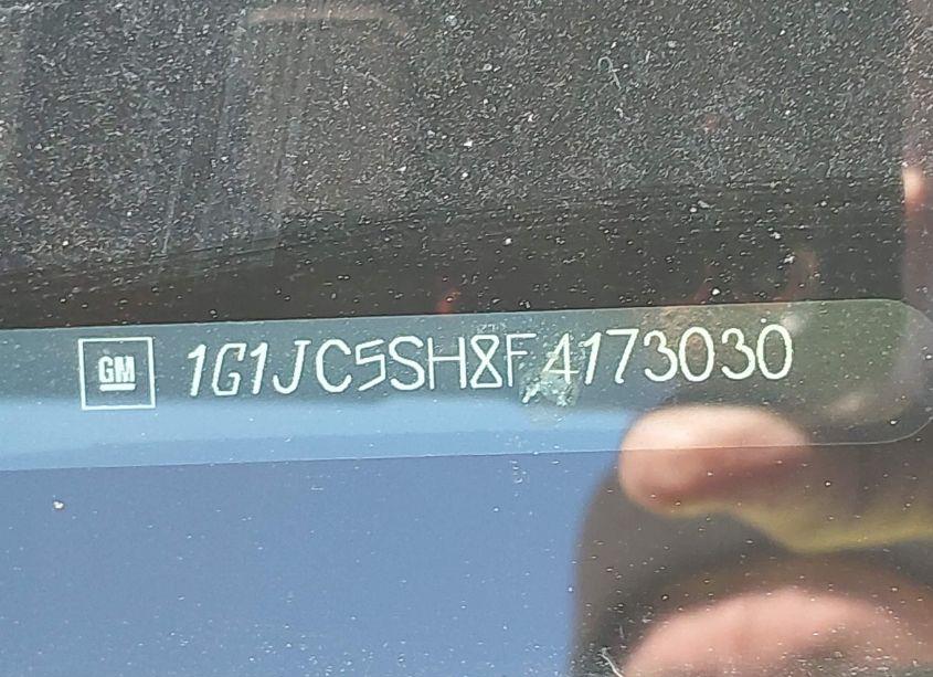 Photo 9 of 2015 Chevrolet Sonic LT AUTO (VIN 1G1JC5SH8F4173030)