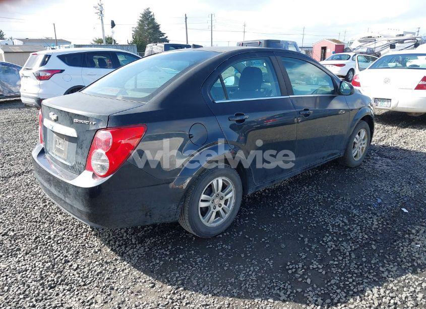 Photo 4 of 2012 Chevrolet Sonic 2LT (VIN 1G1JC5SH9C4118520)