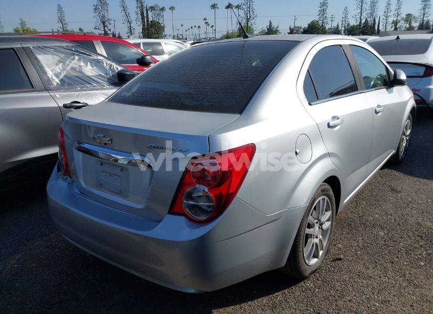 Photo 4 of 2012 Chevrolet Sonic 2LT (VIN 1G1JC5SH9C4136290)