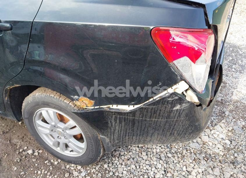 Photo 12 of 2012 Chevrolet Sonic 2LT (VIN 1G1JC5SH9C4176353)