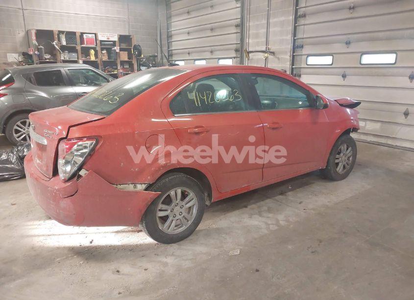 Photo 4 of 2012 Chevrolet Sonic 2LT (VIN 1G1JC5SHXC4142549)