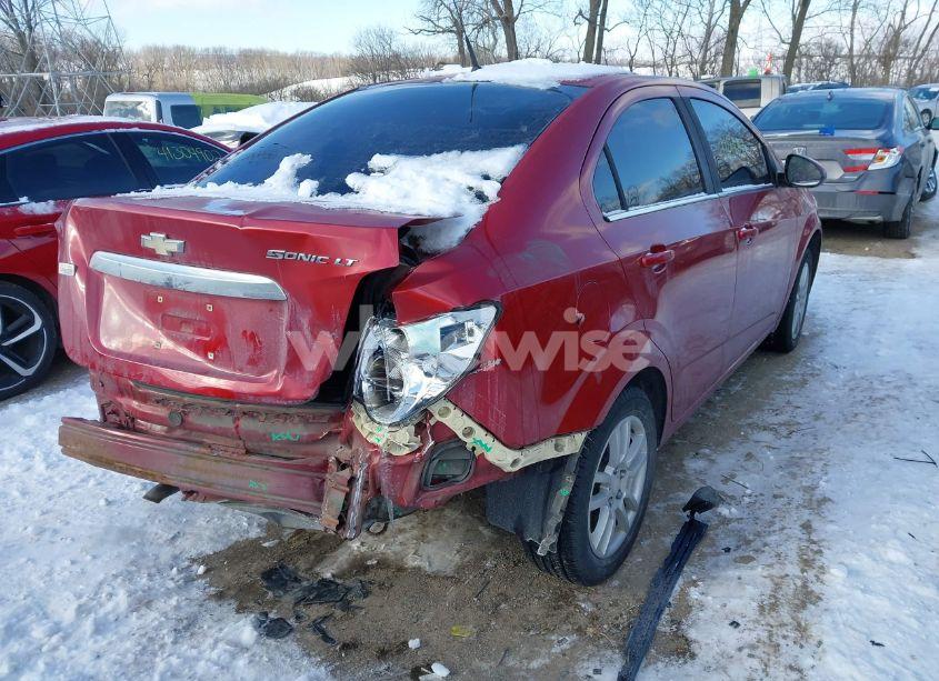 Photo 4 of 2012 Chevrolet Sonic 2LT (VIN 1G1JC5SHXC4213944)
