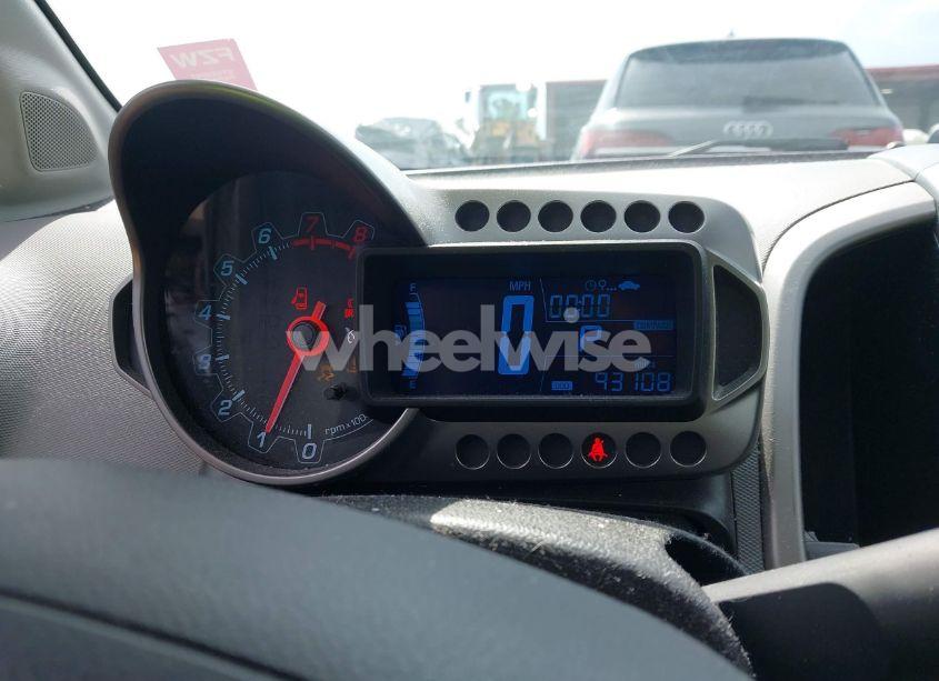 Photo 7 of 2012 Chevrolet Sonic 2LT (VIN 1G1JC6SB6C4166946)