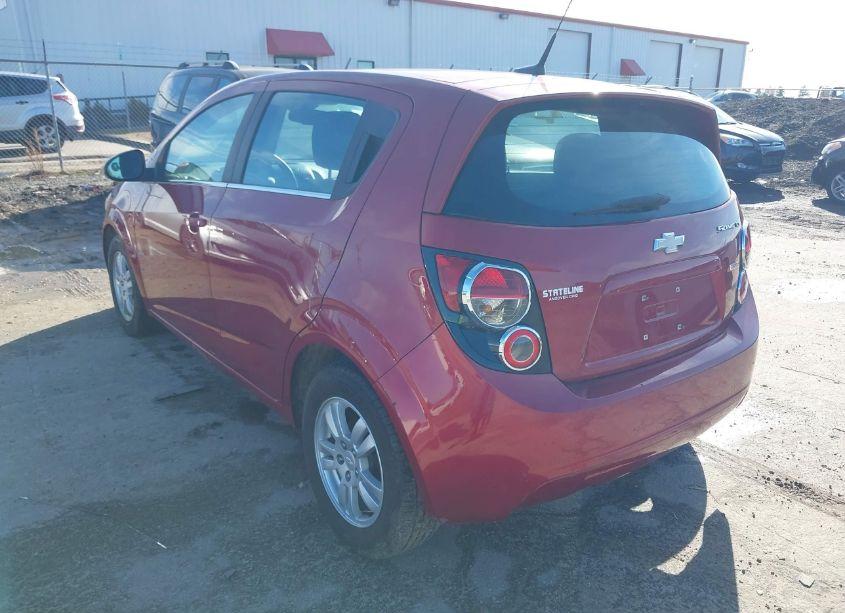 Photo 3 of 2013 Chevrolet Sonic LT (VIN 1G1JC6SB7D4100391)