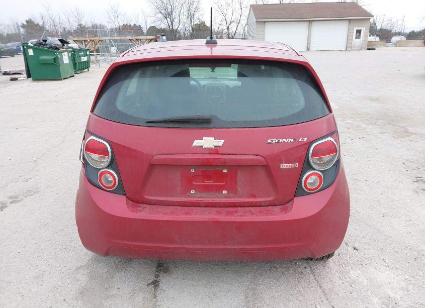 Photo 16 of 2016 Chevrolet Sonic LT AUTO (VIN 1G1JC6SB8G4178585)