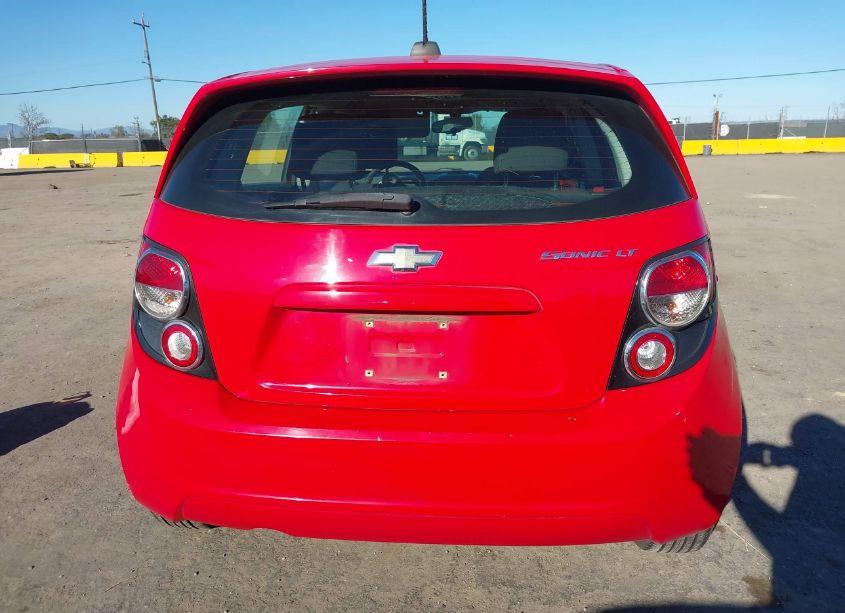 Photo 17 of 2015 Chevrolet Sonic LT AUTO (VIN 1G1JC6SG0F4209936)