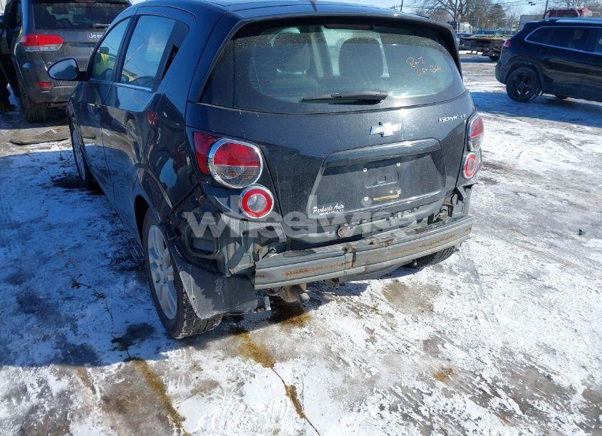 Photo 6 of 2013 Chevrolet Sonic LT AUTO (VIN 1G1JC6SG1D4250167)