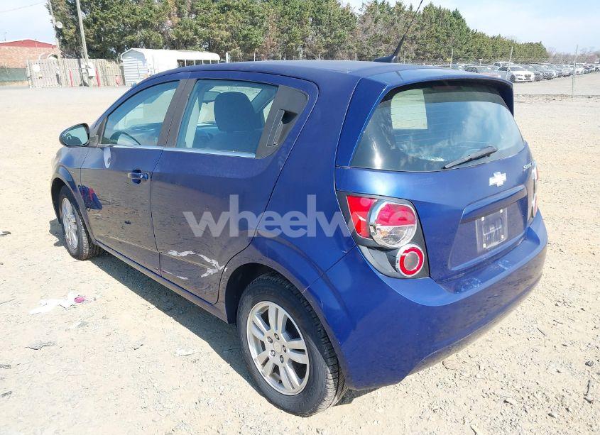 Photo 3 of 2013 Chevrolet Sonic LT AUTO (VIN 1G1JC6SG5D4220315)