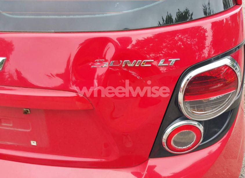 Photo 6 of 2013 Chevrolet Sonic LT AUTO (VIN 1G1JC6SG6D4161999)