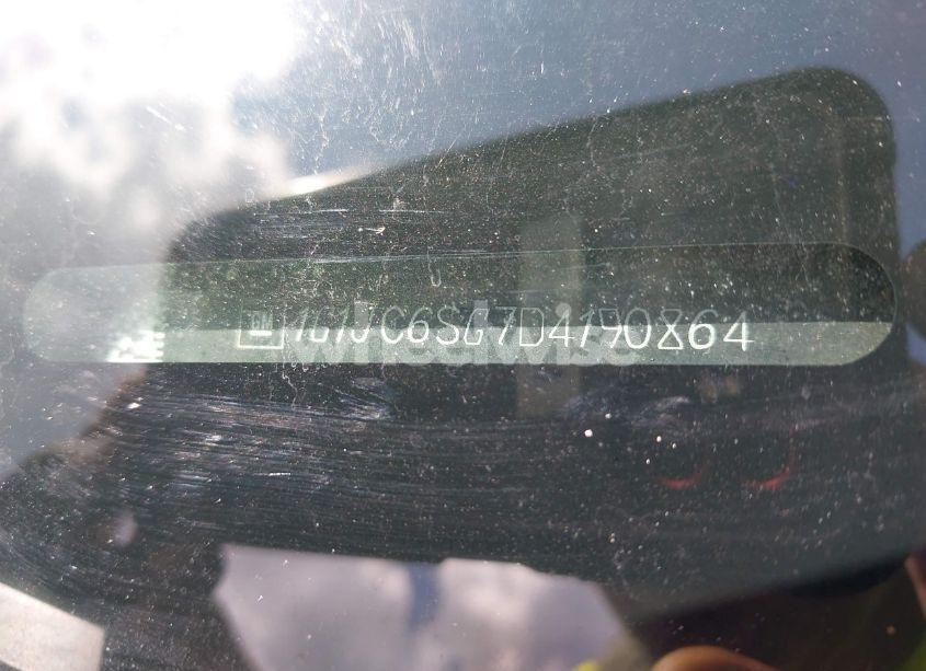 Photo 9 of 2013 Chevrolet Sonic LT AUTO (VIN 1G1JC6SG7D4190864)