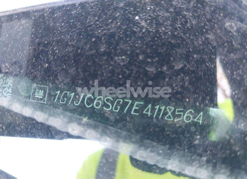 Photo 9 of 2014 Chevrolet Sonic LT AUTO (VIN 1G1JC6SG7E4118564)