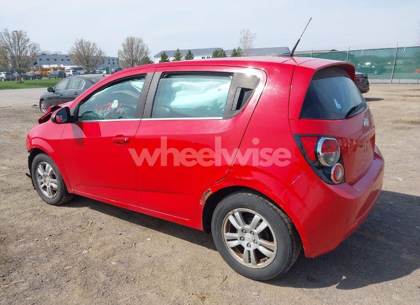 Photo 3 of 2012 Chevrolet Sonic 2LT (VIN 1G1JC6SH0C4182242)