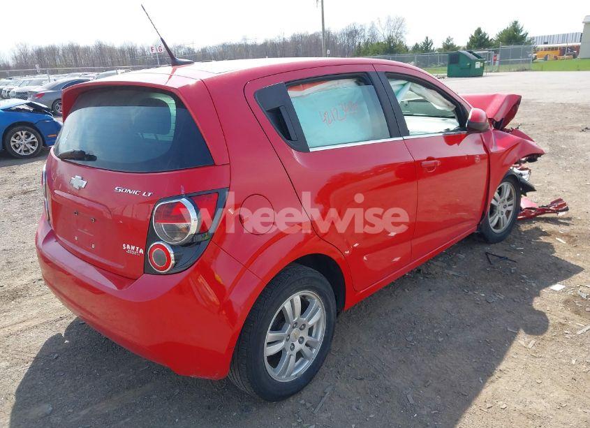 Photo 4 of 2012 Chevrolet Sonic 2LT (VIN 1G1JC6SH0C4182242)