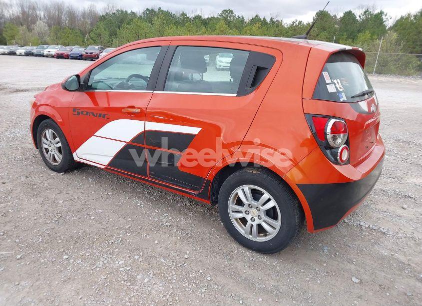 Photo 3 of 2012 Chevrolet Sonic 2LT (VIN 1G1JC6SH1C4118307)