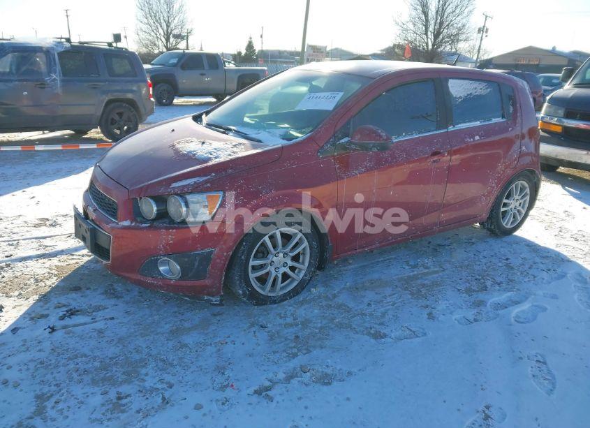 Photo 2 of 2012 Chevrolet Sonic 2LT (VIN 1G1JC6SH2C4149579)