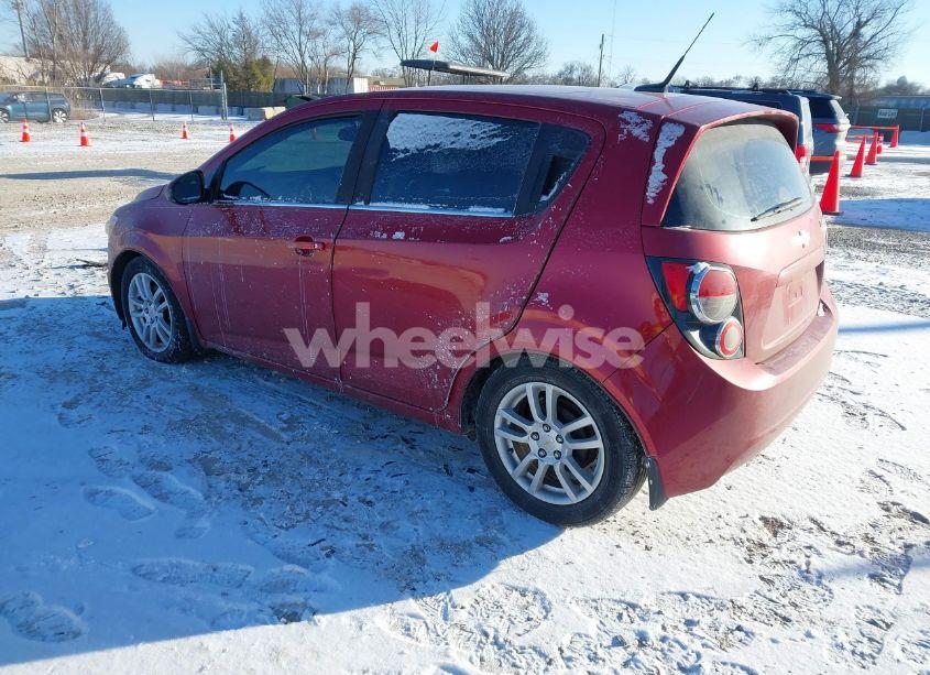 Photo 3 of 2012 Chevrolet Sonic 2LT (VIN 1G1JC6SH2C4149579)