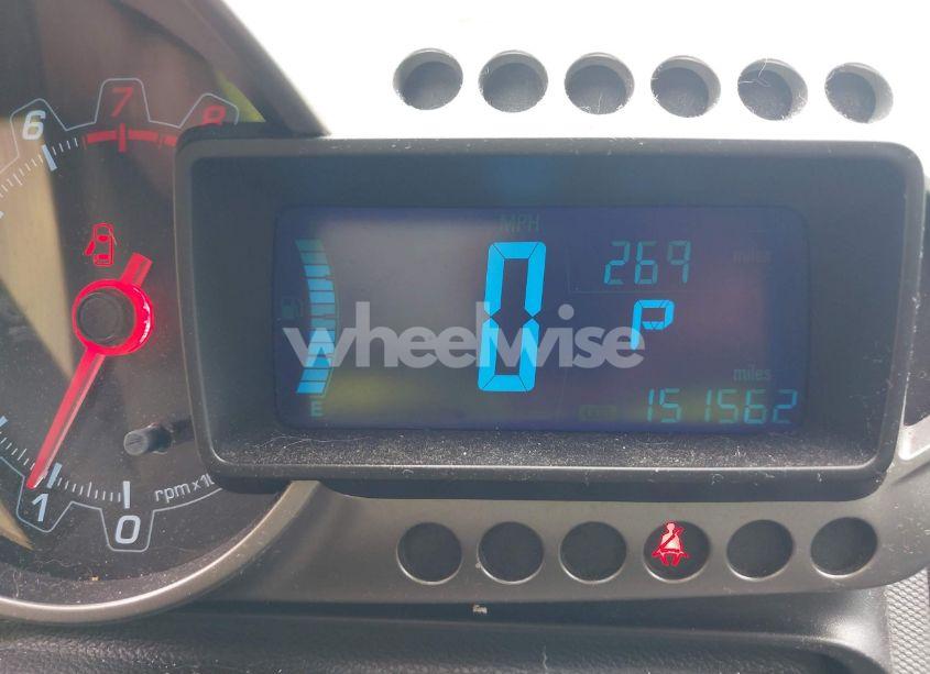 Photo 7 of 2012 Chevrolet Sonic 2LT (VIN 1G1JC6SH2C4167936)