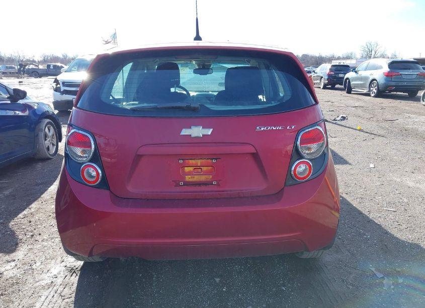 Photo 17 of 2012 Chevrolet Sonic 2LT (VIN 1G1JC6SH2C4211854)