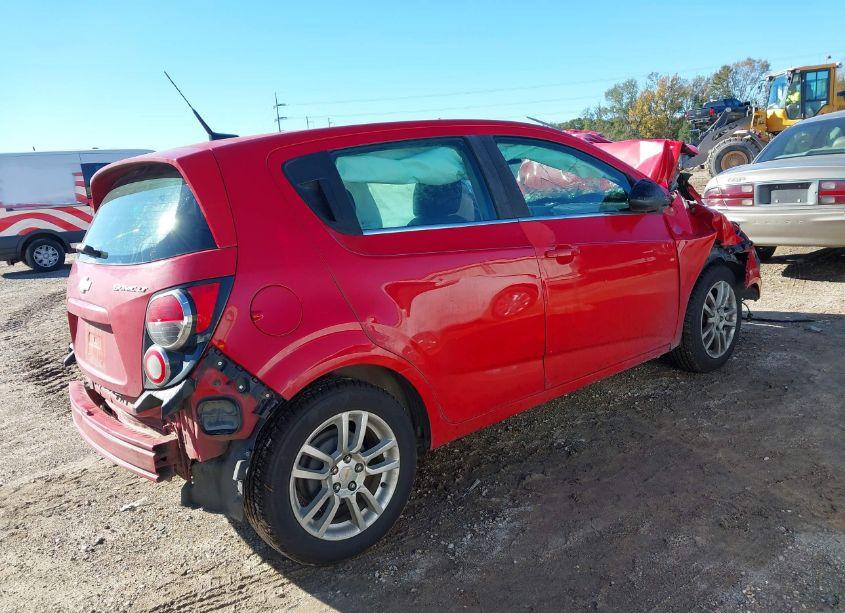 Photo 4 of 2012 Chevrolet Sonic 2LT (VIN 1G1JC6SH3C4130832)