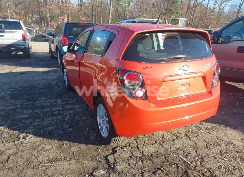 Photo 3 of 2012 Chevrolet Sonic 2LT (VIN 1G1JC6SH3C4217923)