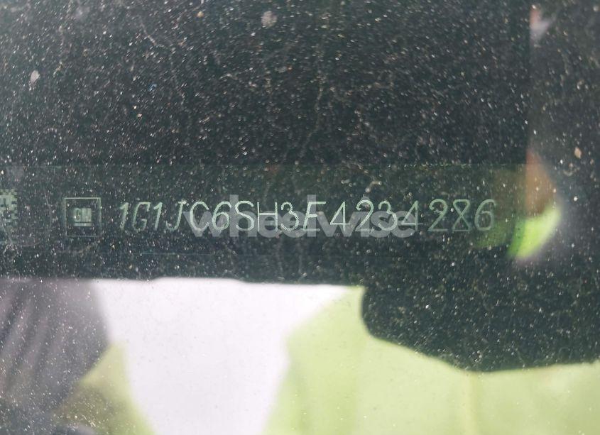 Photo 9 of 2014 Chevrolet Sonic LT AUTO (VIN 1G1JC6SH3E4234286)