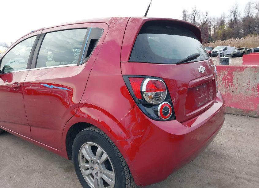 Photo 12 of 2012 Chevrolet Sonic 2LT (VIN 1G1JC6SH4C4117832)