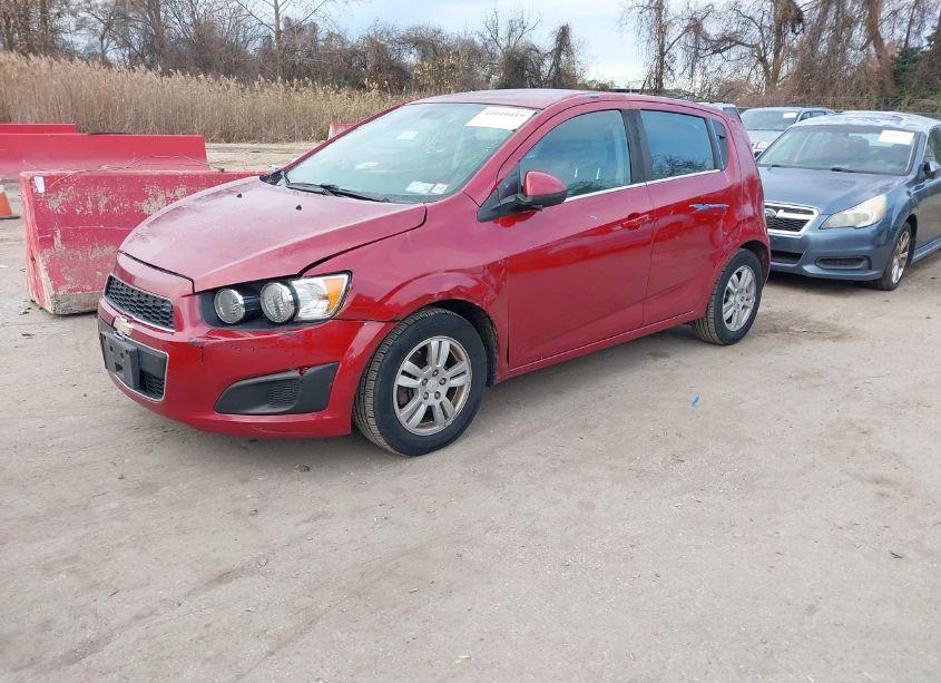 Photo 2 of 2012 Chevrolet Sonic 2LT (VIN 1G1JC6SH4C4117832)
