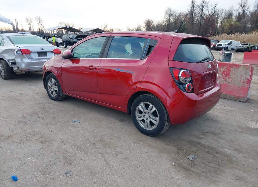 Photo 3 of 2012 Chevrolet Sonic 2LT (VIN 1G1JC6SH4C4117832)