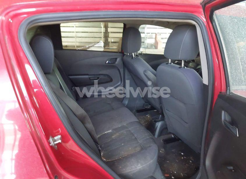 Photo 8 of 2012 Chevrolet Sonic 2LT (VIN 1G1JC6SH4C4137479)