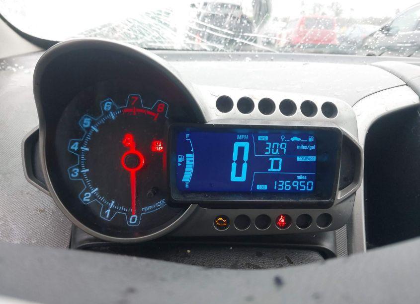 Photo 7 of 2012 Chevrolet Sonic 2LT (VIN 1G1JC6SH4C4168358)