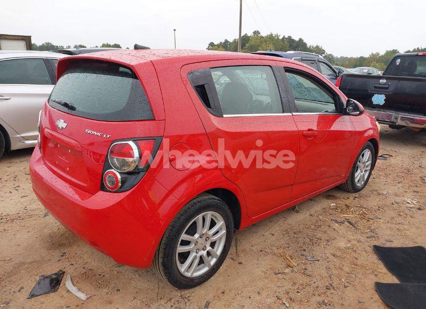 Photo 4 of 2012 Chevrolet Sonic 2LT (VIN 1G1JC6SH5C4151939)