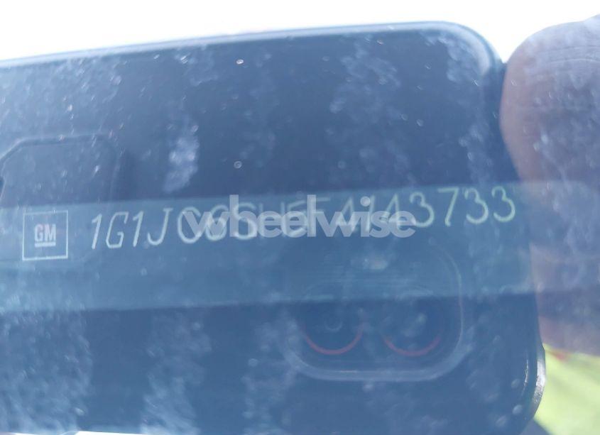 Photo 8 of 2015 Chevrolet Sonic LT AUTO (VIN 1G1JC6SH5F4143733)