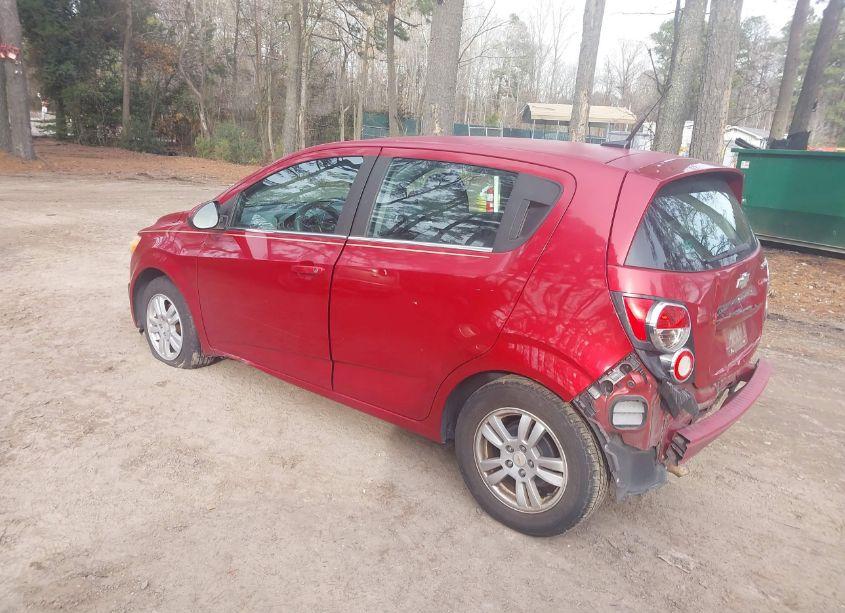 Photo 3 of 2012 Chevrolet Sonic 2LT (VIN 1G1JC6SH6C4152713)