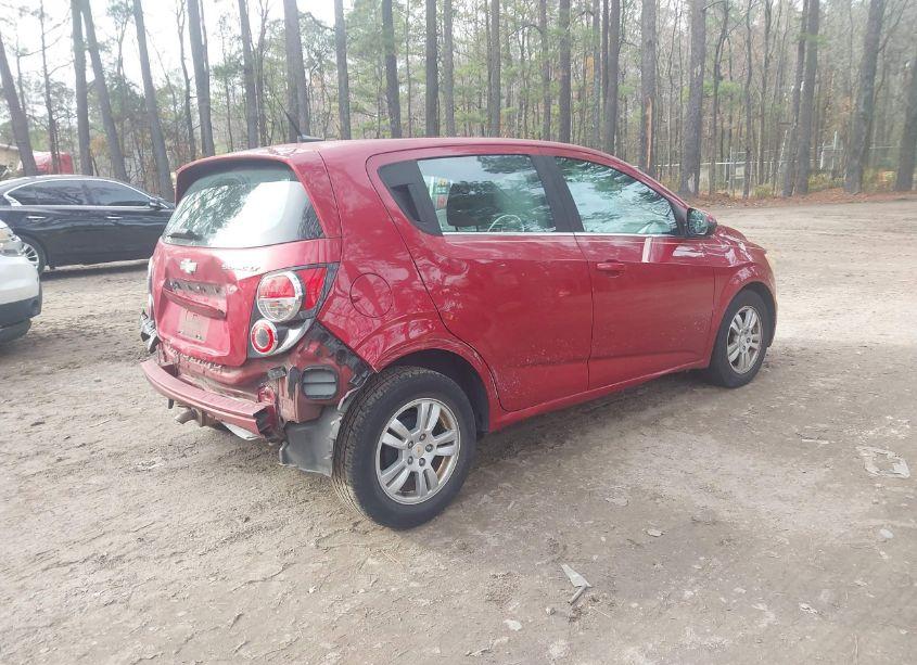 Photo 4 of 2012 Chevrolet Sonic 2LT (VIN 1G1JC6SH6C4152713)